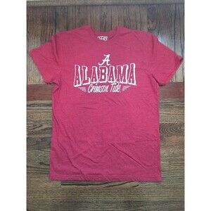 University of Alabama Crimson Tide Football Sports Short Sleeve T-Shirt - Size L